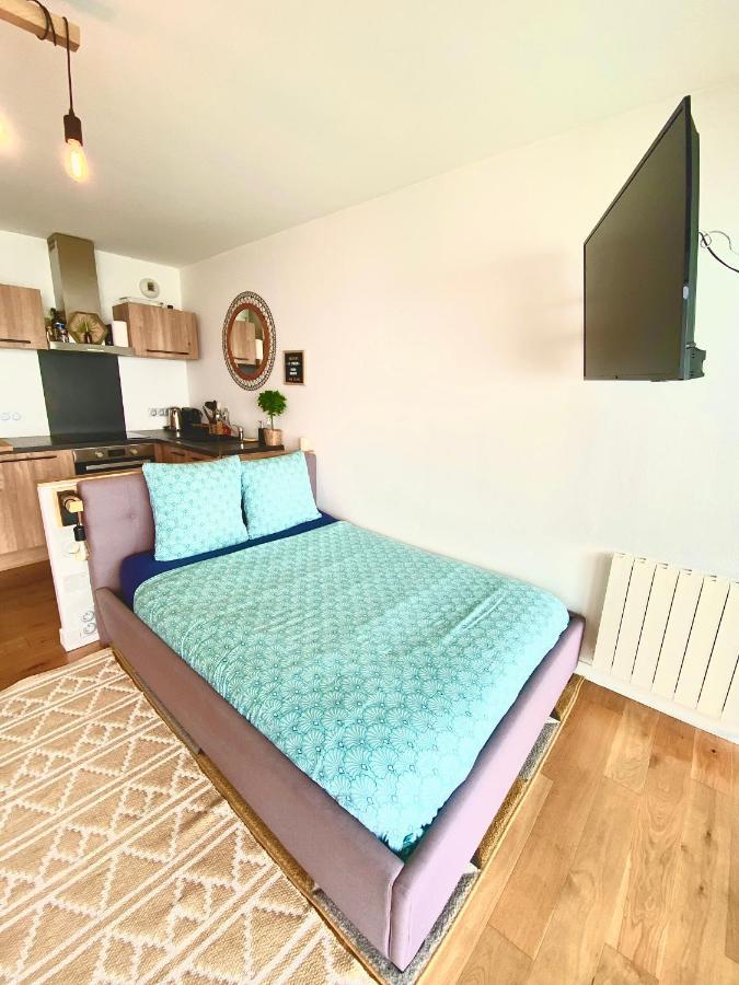- L'Iroizh - Concarneau - Vue Mer Panoramique - Studio Standing Plage Des Sables Blancs - Parking - Panoramic Sea View - Near Thalassotherapy - Wifi - Eksteriør billede